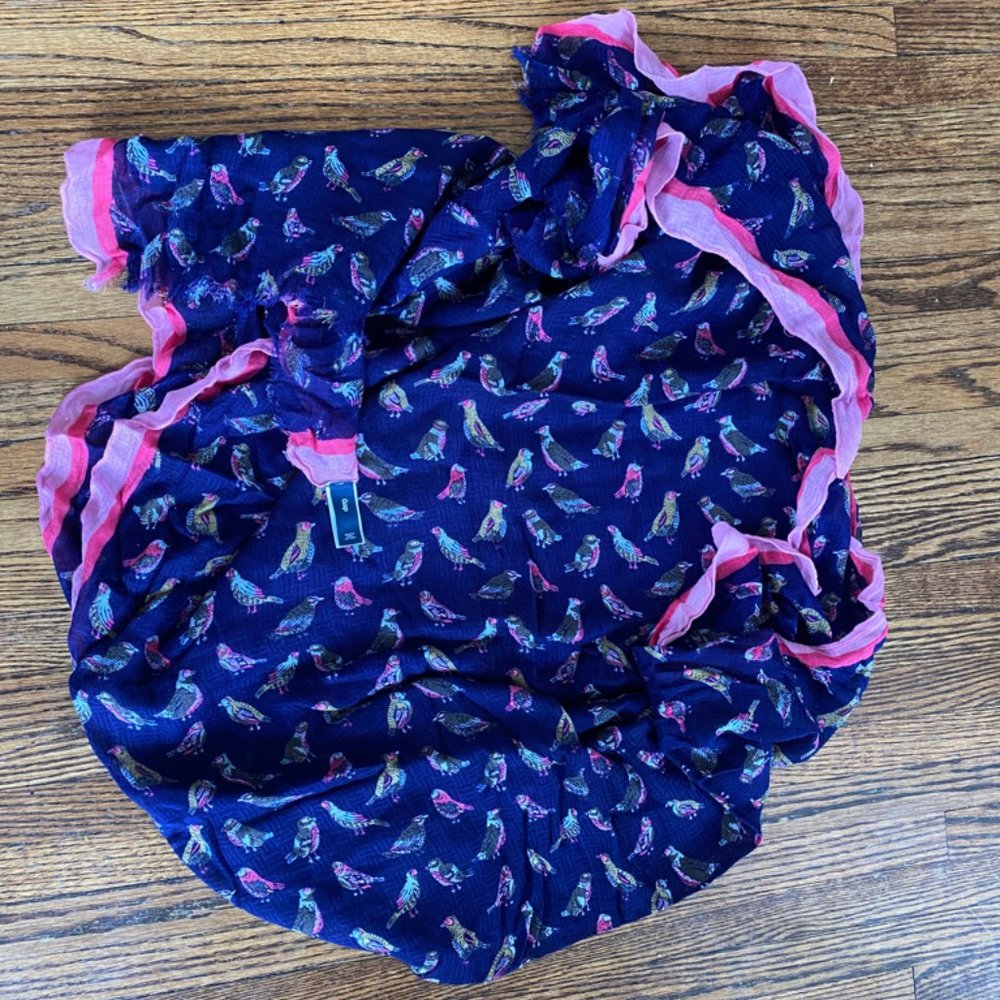 Gap Scarf - Bird Print